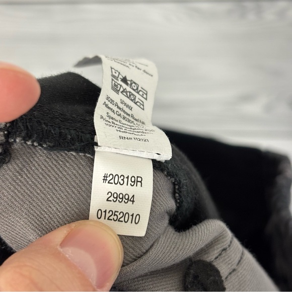 SPANX Stretch Mid-Rise Twill Zipper Camo Joggers size Large - Picture 11 of 11